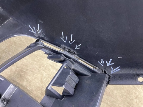 Zderzak tylny Peugeot 508 R83 2 II 18r.- tył Kombi SW 6XPDC 9819308977