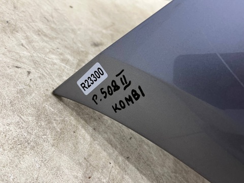 Zderzak tylny Peugeot 508 R83 2 II 18r.- tył Kombi SW 6XPDC 9819308977