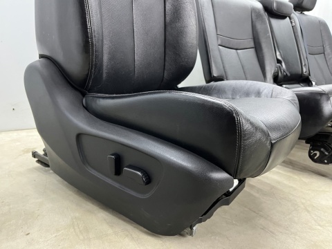 Fotele Nissan X-Trail III T32 Rogue 13-21r. elektryczne PODGRZEWANE skórzane EUROPA komplet