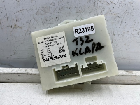 Moduł Nissan X-Trail III T32 Rogue 13-21r. sterownik elektrycznej klapy bagażnika komputer 284g04ba1a
