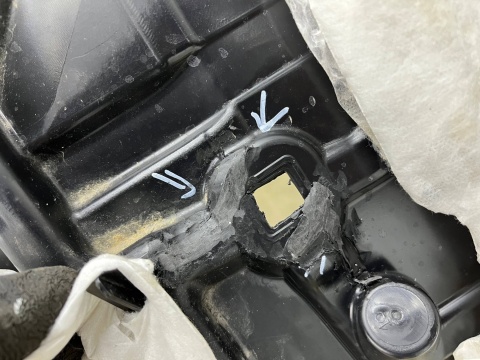 Nadkole Citroen C3 Aircross II Opel Frontera Fiat Grande Panda 24r.- prawe przednie ORYGINALNE prawy przód