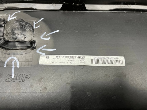 Zderzak tylny Skoda Superb 4 IV 23r.- Kombi tył 6XPDC 3P0807421