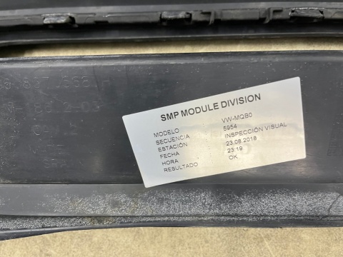 Zderzak tylny VW Polo 6 VI 17-20r. Przedlift tył 2G6807421