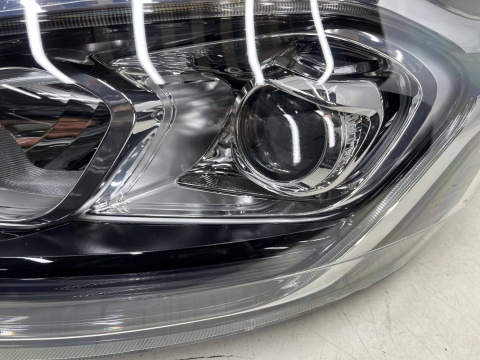 Lampa reflektor Ford Transit Custom MK1 Tourneo Custom MK1 17-23r. LIFT lewa przednia H7 soczewka LED Europa jk21-13w030-dg