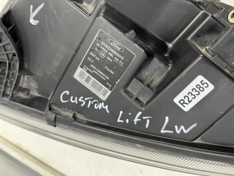 Lampa reflektor Ford Transit Custom MK1 Tourneo Custom MK1 17-23r. LIFT lewa przednia H7 soczewka LED Europa jk21-13w030-dg