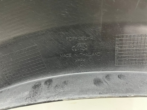 Listwa Ford Ranger MK5 V LIFT WILDTRAK 15-22r. lewa tylna nakładka poszerzenie błotnika nadkoła rant lewy tył fdff081-r