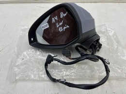 Lusterko Audi A4 B9 8w 15-24r. LEWE elektryczne składane podgrzewane 12 pin kompletne EUROPA