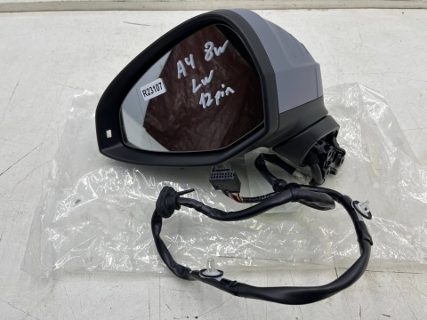 Lusterko Audi A4 B9 8w 15-24r. LEWE elektryczne składane podgrzewane 12 pin kompletne EUROPA