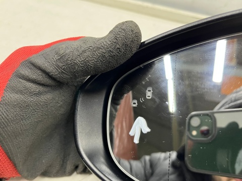 Lusterko Kia Ceed III Proceed III XCeed ProCeed 18r.- LEWE z ASYSTENTEM zewnętrzne z kierunkiem EUROPA 8 pin