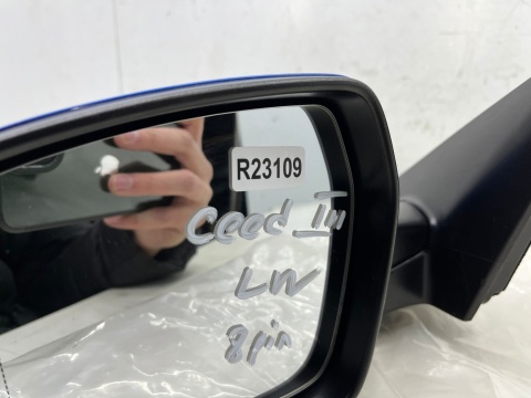 Lusterko Kia Ceed III Proceed III XCeed ProCeed 18r.- LEWE z ASYSTENTEM zewnętrzne z kierunkiem EUROPA 8 pin