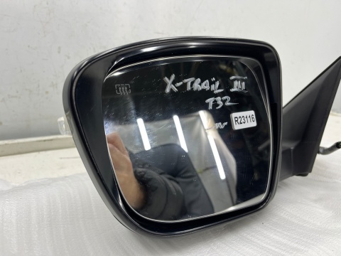 Lusterko Nissan X-Trail III T32 Rogue 13-21r. lewe składane Z KAMERĄ elektryczne kolor KAD G zewnętrzne EUROPA 13 pin