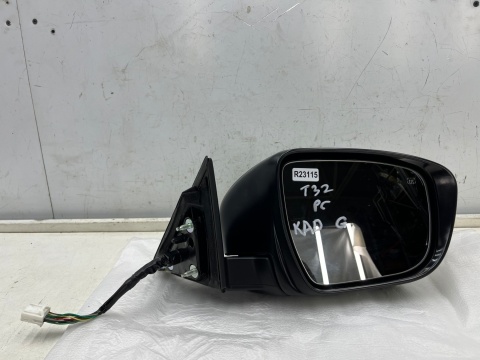 Lusterko Nissan X-Trail III T32 Rogue 13-21r. prawe składane Z KAMERĄ elektryczne kolor KAD G zewnętrzne EUROPA 13 pin