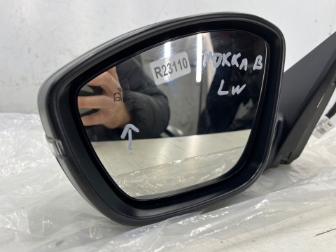 Lusterko Opel Mokka B Mokka-e 20r.- LEWE elektryczne z ASYSTENTEM martwego pola zewnętrzne EUROPA 10+2pin 12 pin 98358869