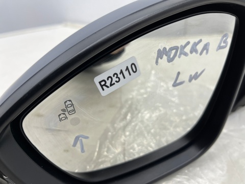 Lusterko Opel Mokka B Mokka-e 20r.- LEWE elektryczne z ASYSTENTEM martwego pola zewnętrzne EUROPA 10+2pin 12 pin 98358869