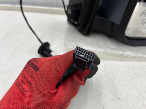 Lusterko VW Caddy 4 IV 2k7 Ford Connect MK3 20r.- PRAWE elektryczne składane podgrzewane 5 pin EUROPA 2k7857408j