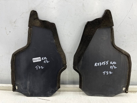 Osłona podwozia Nissan X-Trail III T32 Rogue 13-21r. lewa i prawa tylna osłona dolna zderzaka belki haka Komplet