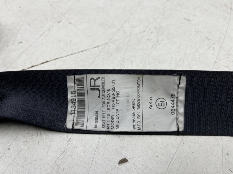 Pas bezpieczeństwa Nissan X-Trail III T32 Rogue 13-21r. prawy tylny czarny prawy tył cf0390r16