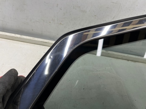 Szyba boczna Nissan X-Trail III T32 Rogue 13-21r. trójkąt prawa tylna karoseryjna ciemna prawy tył oryginalna