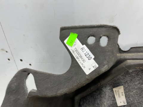 Tapicerka Fiat Stilo 01-07r. 3Drzwi LEWY boczek bagażnika szary lewy tył