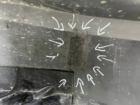 Zderzak przedni Fiat Ducato 3 III Jumper Boxer Movano C 14-23r. Lift przód narożnik zderzaka lewy przedni 1315092070