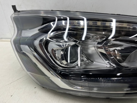 Lampa reflektor Ford Transit Custom MK1 Tourneo Custom MK1 17-23r. LIFT prawa przednia H7 soczewka pasek LED prawy przód Europa