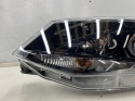 Lampa reflektor Skoda Fabia 3 III 14-18r. lewa przednia soczewka LED pasek ORYGINALNA Europa lewy przód 6v1941015b