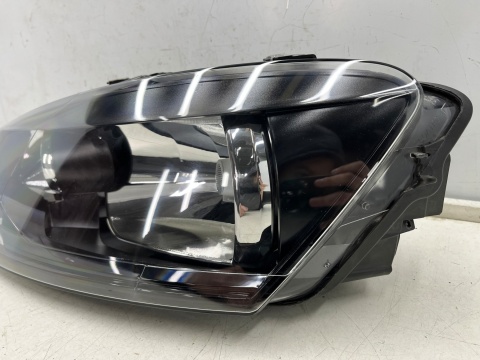 Lampa reflektor VW Polo 5 V 6r 09-14r. LEWA przednia zwykła na żarówkę H7 Europa lewy przód 6r1941015e