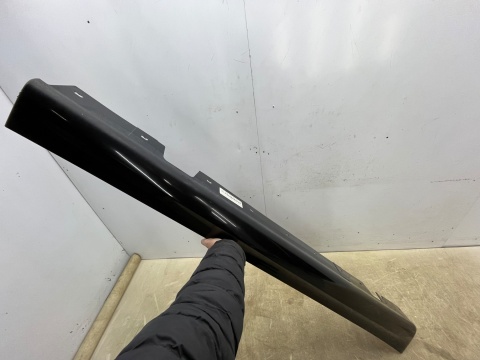 Nakładka progu BMW E90 sedan E92 kombi 04-12r. M-PAKIET prawa listwa progowa nakładka Black Sapphire