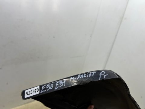 Nakładka progu BMW E90 sedan E92 kombi 04-12r. M-PAKIET prawa listwa progowa nakładka Black Sapphire