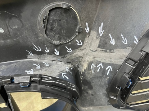 Zderzak przedni BMW X3 F25 X4 F26 M-Pakiet 14-18r. Lift przód 4XPDC 8056874