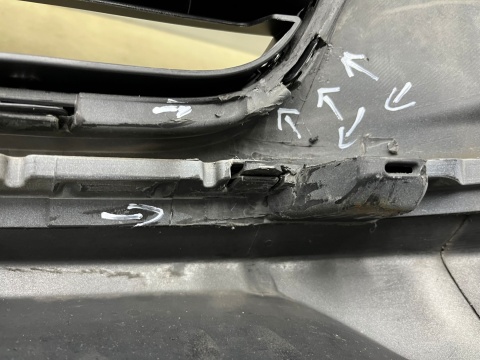 Zderzak przedni VW Tiguan 1 I R-Line 11-16r. Lift przód 6XPDC spryski 5N0807221AP