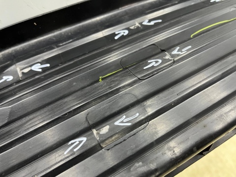 Zderzak tylny Ford Ranger 5 V Mk3 11-22r. tył stopień próg osłona JB3B-17B810-B