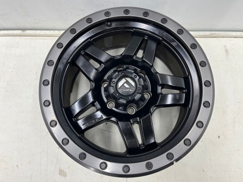 Felga Ford Ranger Raptor Fuel Off-Road Anza Matte Black Gun Metal Ring 9jx18 ET19 6x139,7 pojedyncza sztuka 18 cali