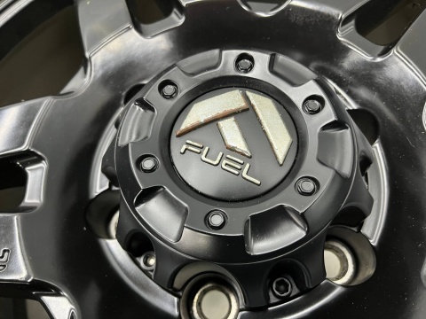 Felga Ford Ranger Raptor Fuel Off-Road Anza Matte Black Gun Metal Ring 9jx18 ET19 6x139,7 pojedyncza sztuka 18 cali