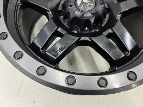 Felga Ford Ranger Raptor Fuel Off-Road Anza Matte Black Gun Metal Ring 9jx18 ET19 6x139,7 pojedyncza sztuka 18 cali