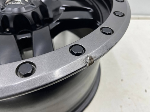 Felga Ford Ranger Raptor Fuel Off-Road Anza Matte Black Gun Metal Ring 9jx18 ET19 6x139,7 pojedyncza sztuka 18 cali