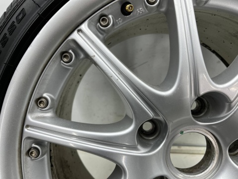 Felga Porsche 911 Carrera 996 Boxster 986 97-06r. 10jx18 ET65 5x130 pojedyncza sztuka 18 cali z oponą oryginalna BBS 99636214050