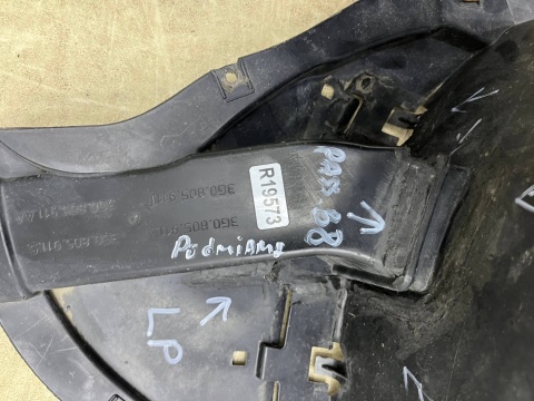 Nadkole VW Passat B8 14-23r. lewe przednie kompletne trójkąt pod zderzak lewy przód 3g0805969d 3g0805911