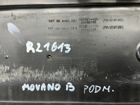 Zderzak przedni Opel Movano B 10-19r. Przedlift przód 620221442R