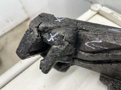 Absorber zderzaka Mercedes w247 B-klasa AMG line 18r.- przednie wzmocnienie styropian przód a2478806302