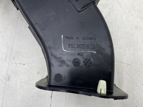 Kanał powietrza Porsche Macan II 95c 24r.- lewa osłona chłodnicy kierownica powietrza zderzaka chłodzenia hamulców wlot