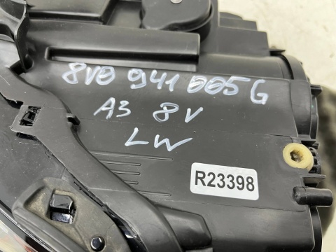 Lampa reflektor Audi A3 8v LIFT 16-20r. LEWA przednia XENON KSENON oryginalna Regenerowana USA lewy przód 8v0941005g