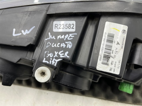 Lampa reflektor Citroen Jumper Ducato Boxer LIFT 14r.- Movano C 22r.- prawa przednia Europa oryginal 1394428080