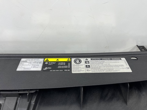 Pas przedni VW Sharan II 7n0 LIFT 15-22r. wzmocnienie ramka chłodnic oryginalny 7n0805588d