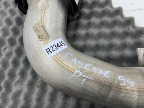 Wydech Porsche Cayenne III 9y 17r.- PRAWA tylna końcówka tłumika nasadka oryginalna prawy tył 9y0253824br