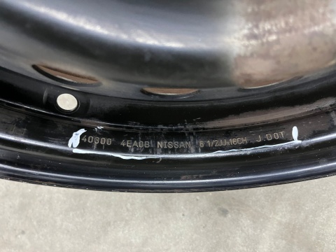 Felga stalowa Renault Kadjar Koleos Qashqai X-Trail Juke r16 cali 6,5jx16 ET40 5x114,3 jedna felga stalowa oryginalna