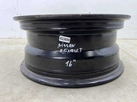 Felga stalowa Renault Kadjar Koleos Qashqai X-Trail Juke r16 cali 6,5jx16 ET40 5x114,3 jedna felga stalowa oryginalna