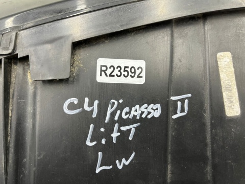 Lampa reflektor Citroen C4 Pisasso II LIFT SpaceTourer + Grand 16-19r. LEWA przednia zwykła na żarówkę H7 Europa 9677217380