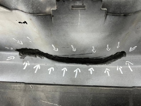 Zderzak tylny Mazda 2 DJ 14-19r. Przedlift tył 4XPDC DB1R-50221