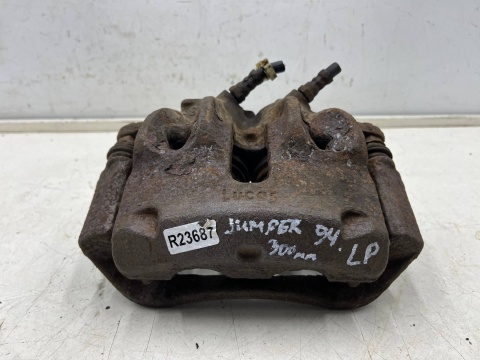 Zacisk hamulcowy Citroen Jumper I Ducato II Boxer I 94-06r. lewy przedni jarzmo lewy przód tarcza 300mm.